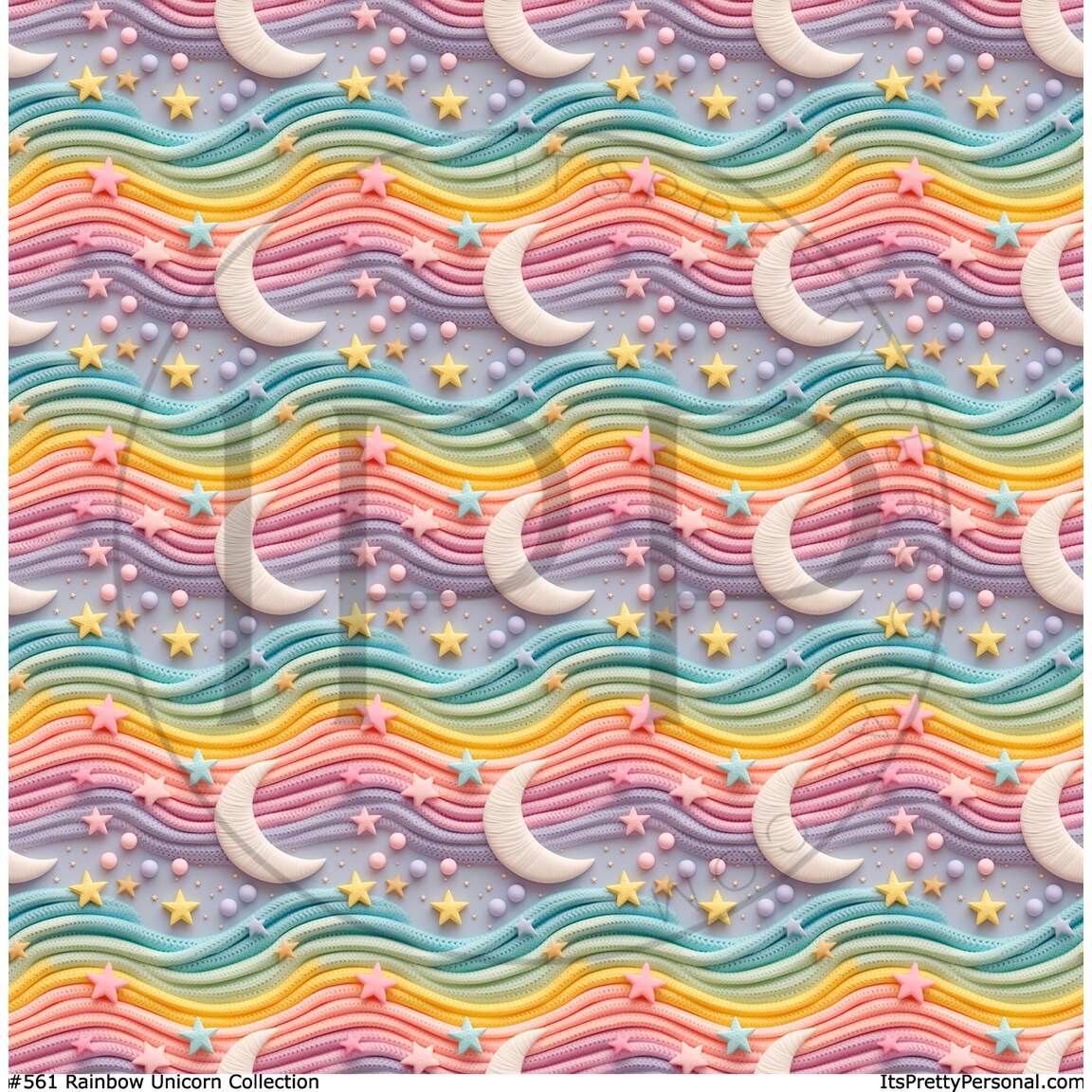 #561-Rainbow Unicorn Collection - 12x12 Pattern Vinyl