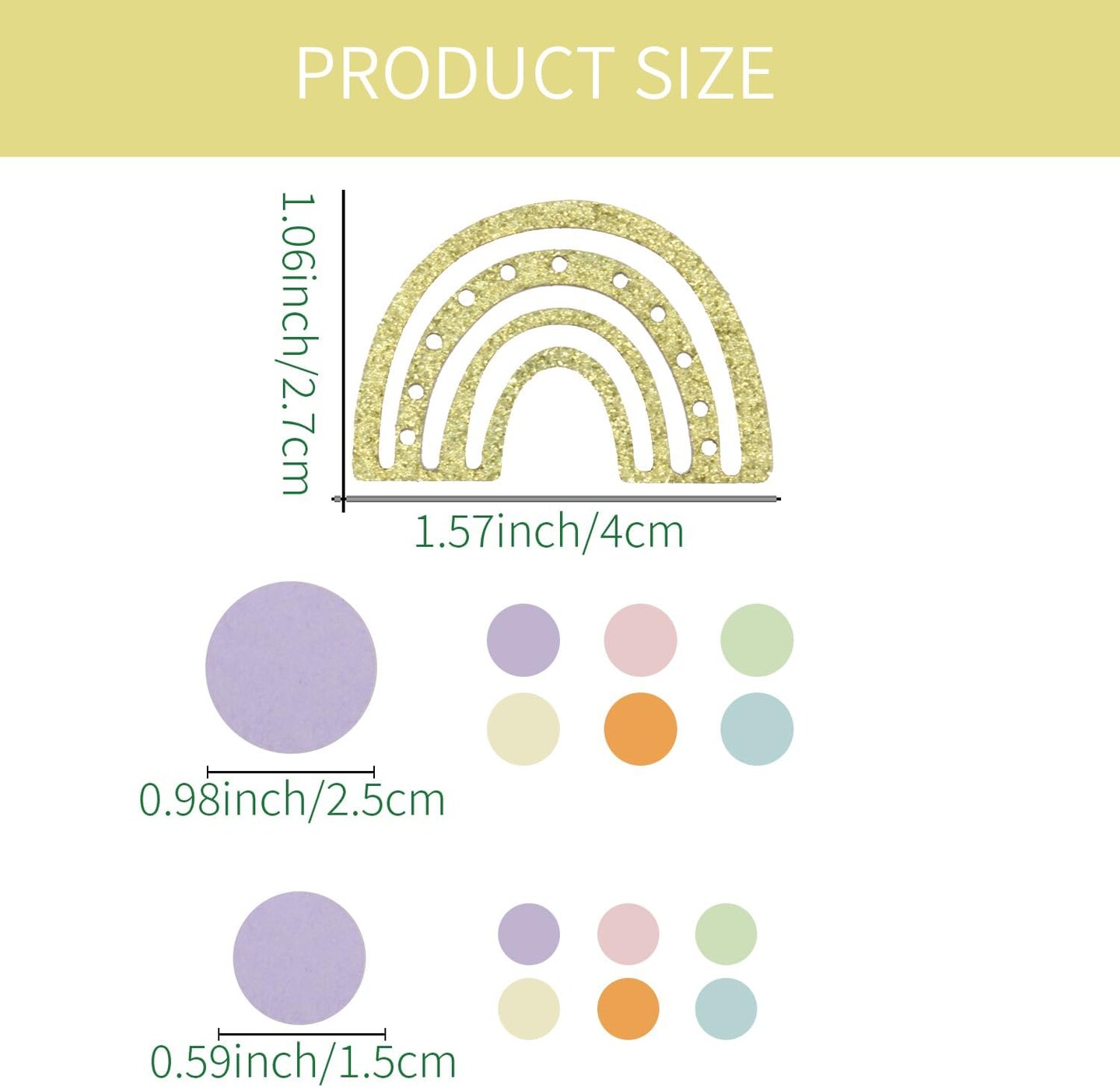 Rainbow Confetti, 240 PCS Pastel Confetti for Pastel Rainbow Party Decorations and Pastel Baby Shower Decorations, Multicolor Tissue Paper Confetti for Rainbow Theme Birthday Party Decorations