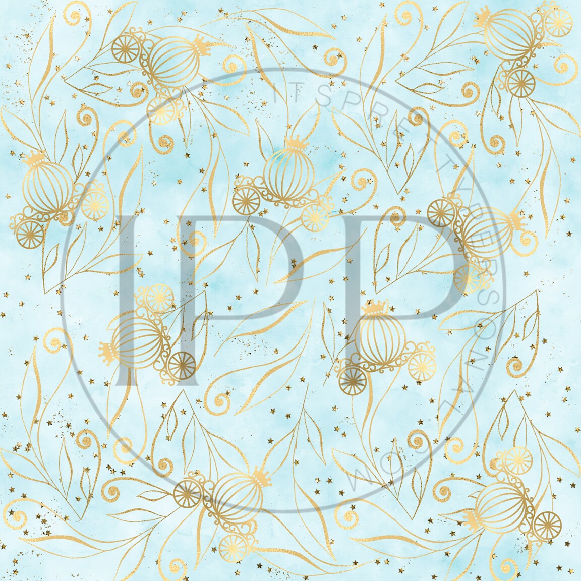 #610 CLEAR Once Upon A Time (IPP EXCLUSIVE)  12x12 Pattern Vinyl