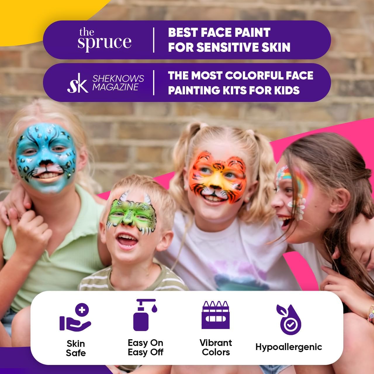Face Paint Crayons(Essential Pack)