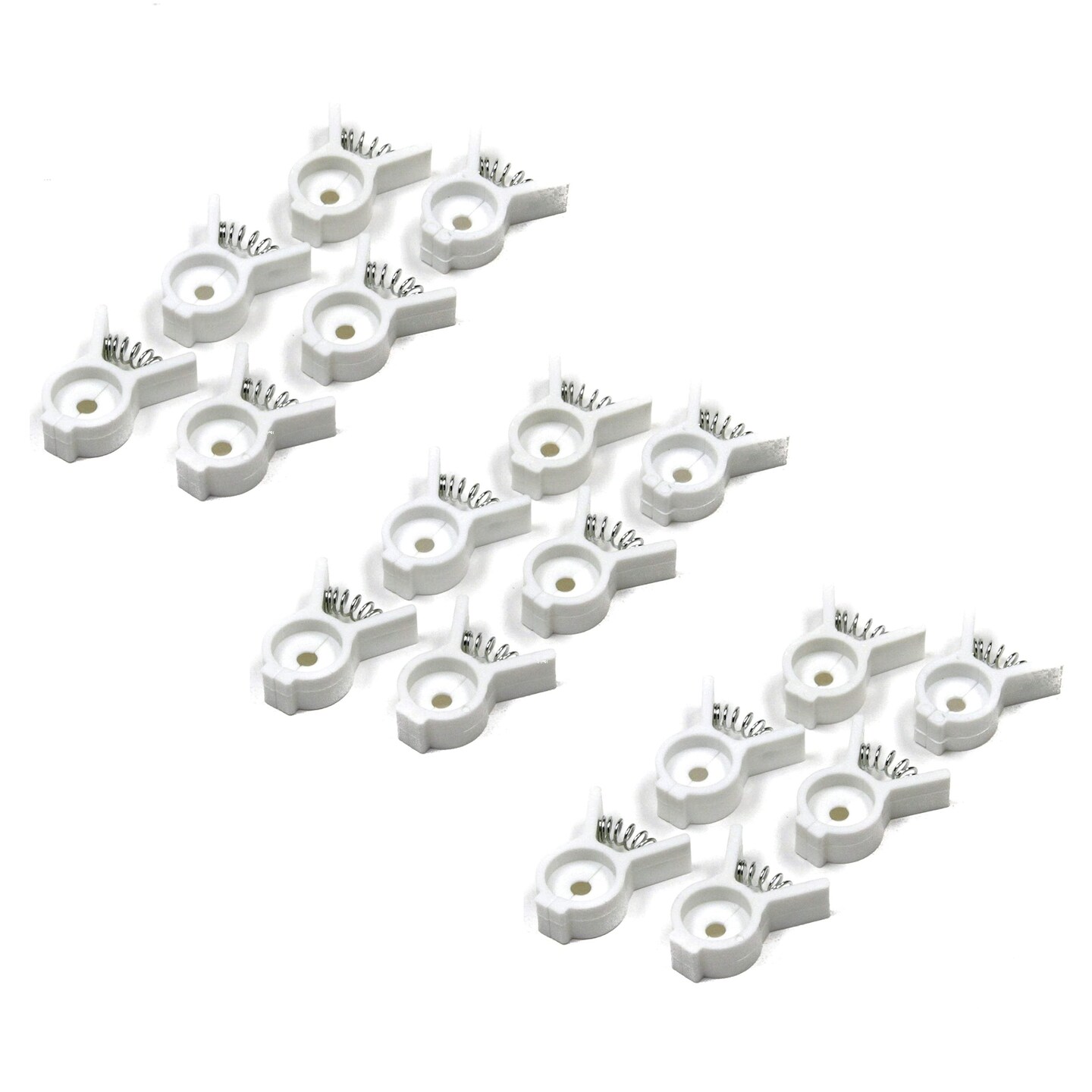 Chef Craft 6pc Bread & Bagel Clips - Plastic or Chip Bag Tie Sealing Clips