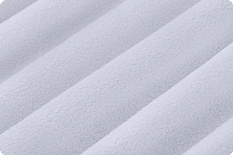 Fabric Shannon Chrome 90" Extra Wide Solid Cuddle 3 by the Quarter Yard C390-CHROME