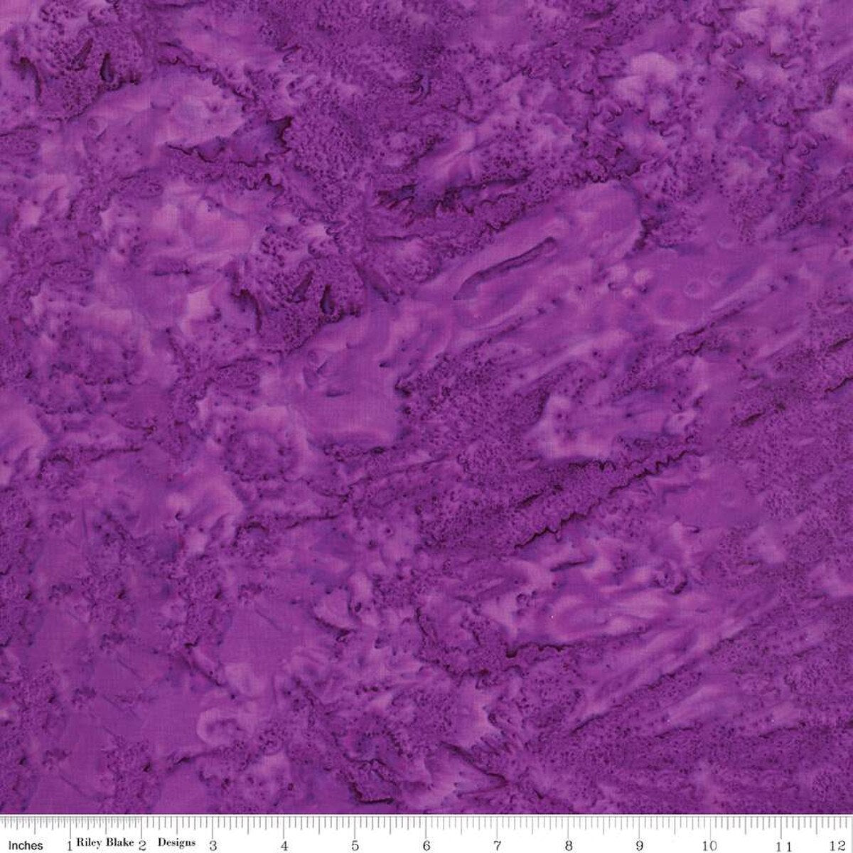 Fabric Riley Blake Mardi Gras Hand Dyed Batiks by the Quarter Yard BT21000-175