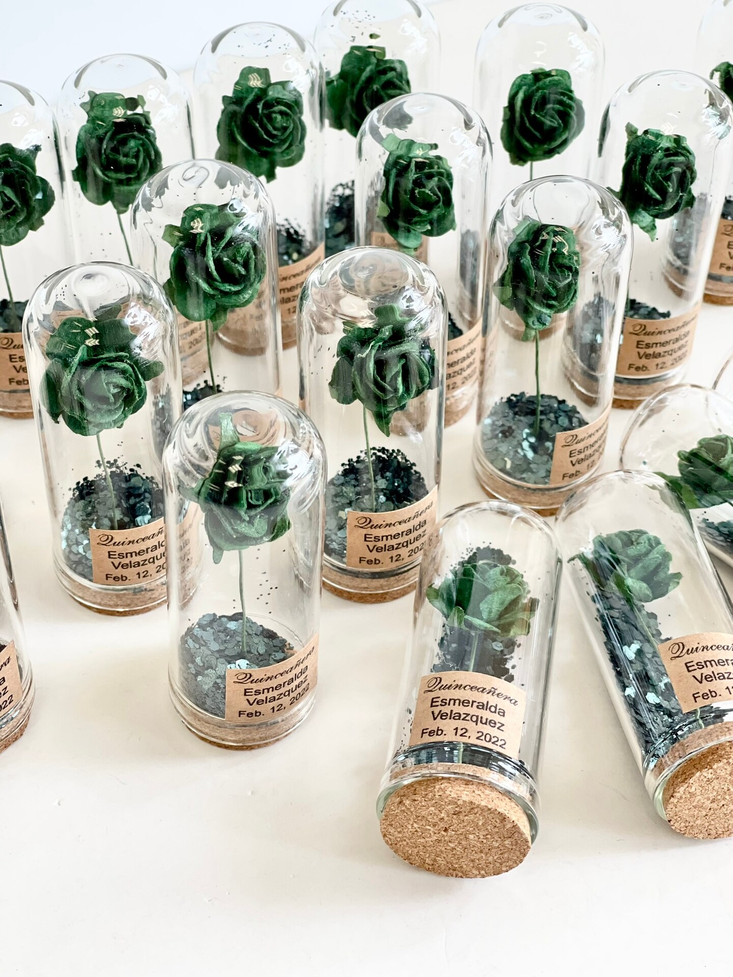 Bulk Wedding Favors for Guests, Custom Beauty and the Beast Favor, Personalized Green Party Favors, Thank You Gifts, Elegance Souvenirs product 4