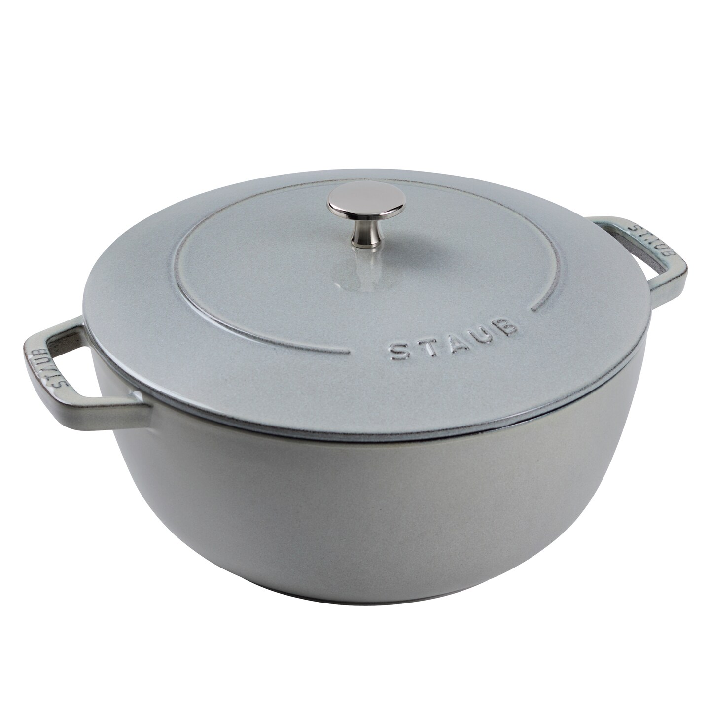 Staub Cast Iron Essential French Oven, Dutch Oven, 5-quart, serves 5-6, Made in France