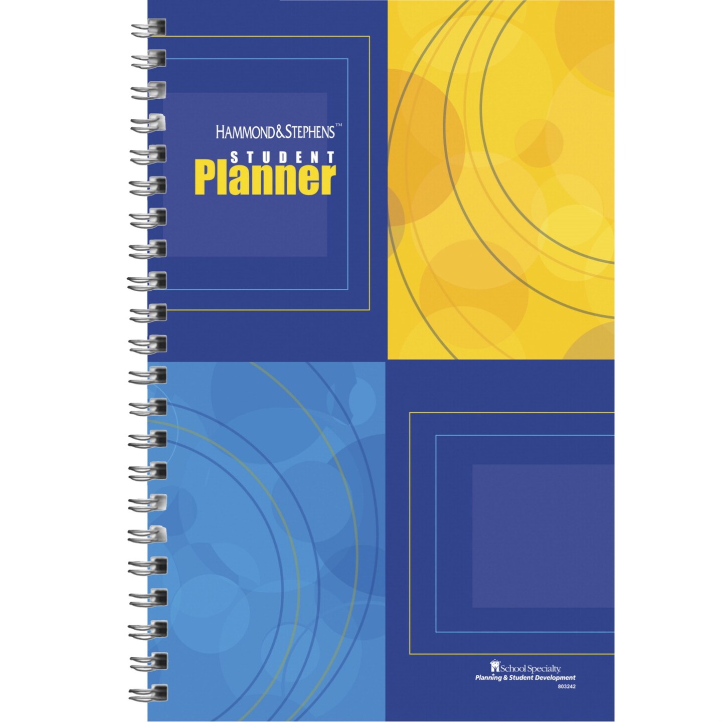 Hammond And Stephens Daily Student Planner with Block Scheduling Format, 7 x 11 Inches, Grade 6 to 12