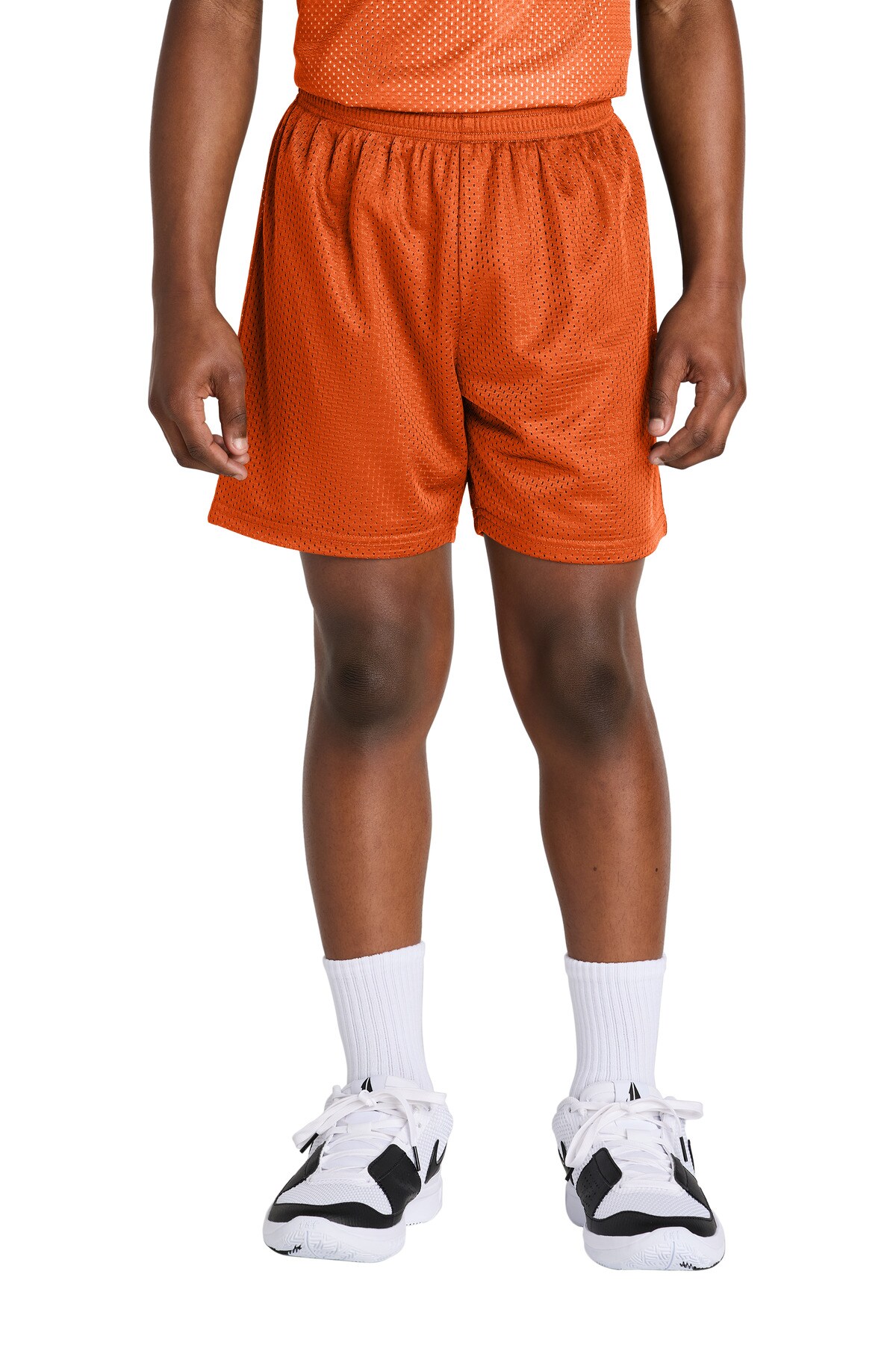 Sport-Tek&#xAE; Youth PosiCharge Mesh 5&#x201D; Short