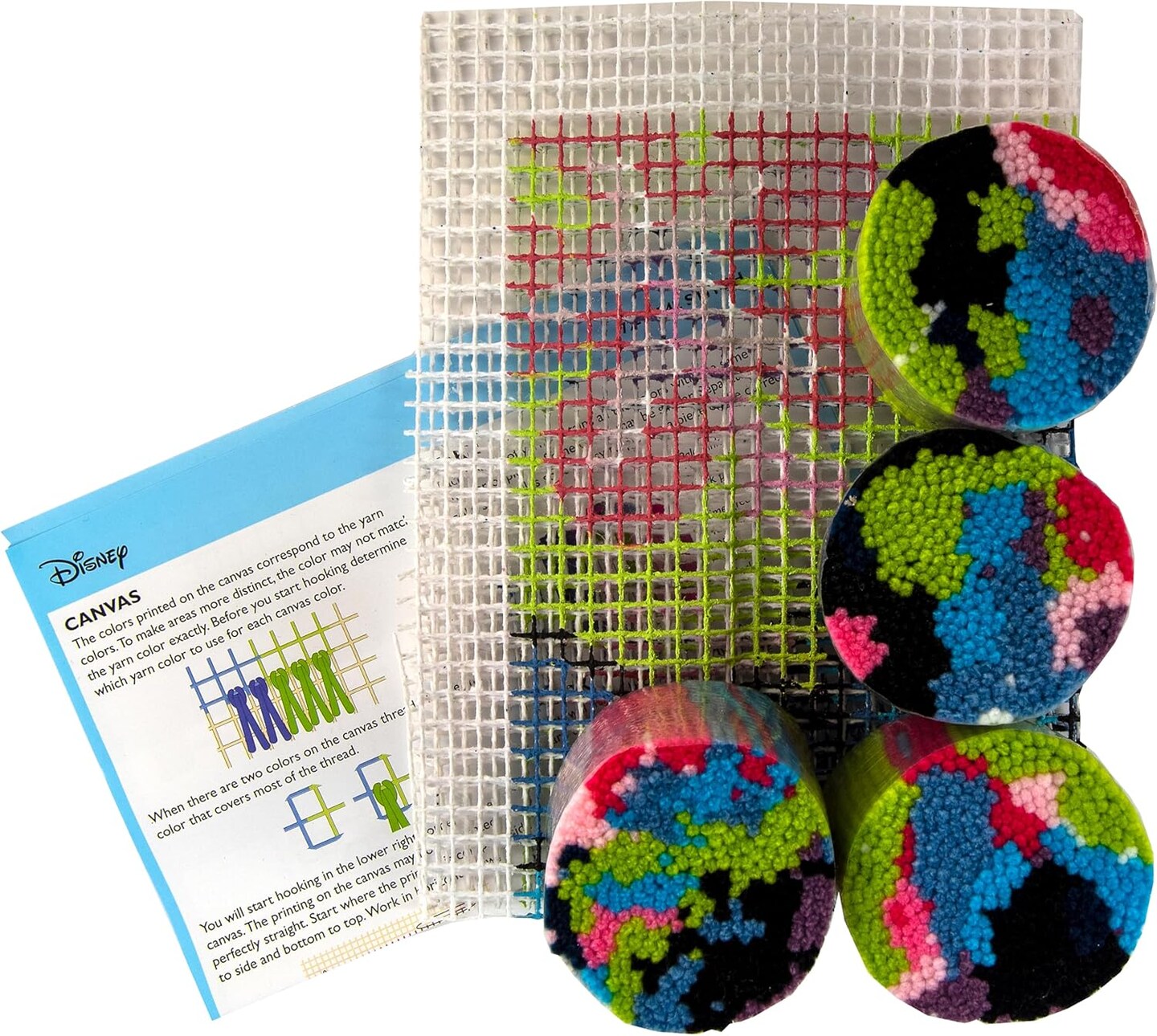 Lilo and Stitch Latch Hook Kit - Finished 12&#x27;&#x27; x 12&#x27;&#x27; (Multicolor)