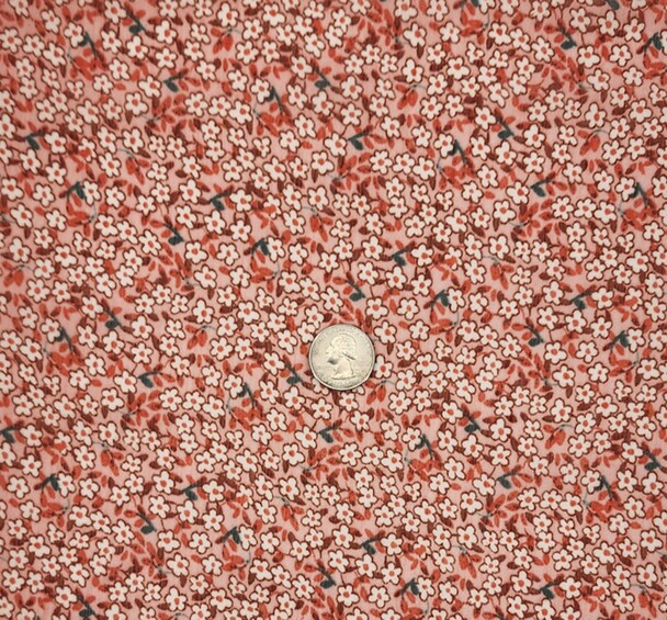 1 Yard Lightweight Yoryu Chiffon Coral Haze Apparel Fabric 57/58&#x201D; Wide, 100% Polyester