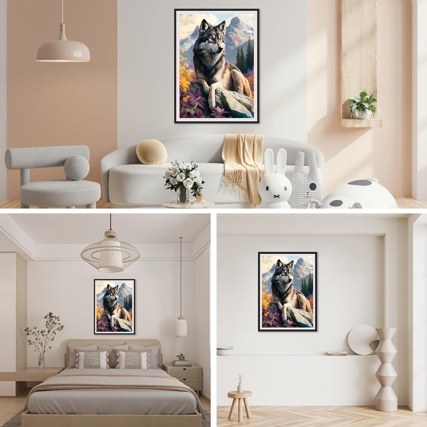 Wolf Diamond Art Kits for Adults (wolf) 2.95 x 0.59 x 11.81 inches