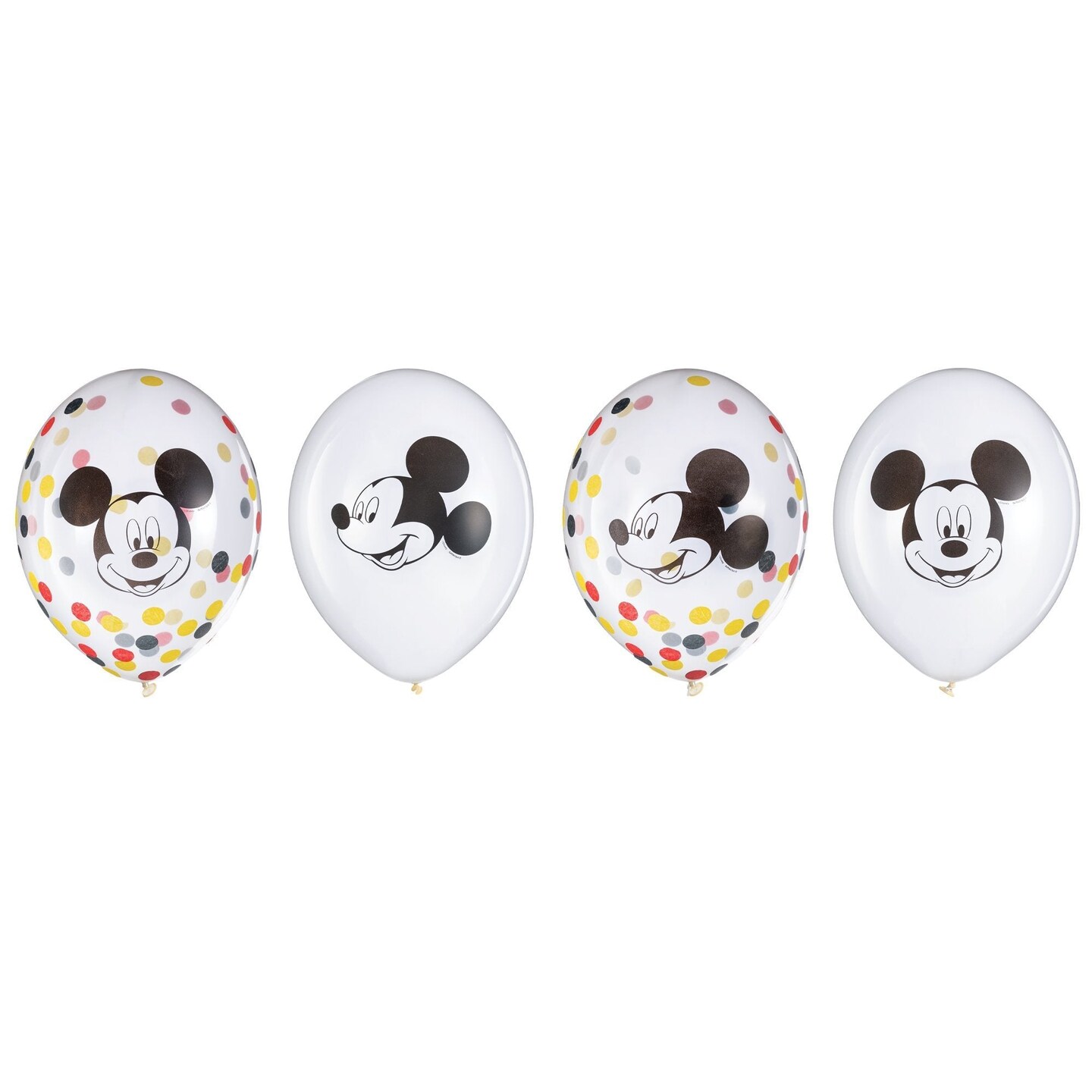 Mickey Mouse 12&#x22; Latex Balloons - 6ct