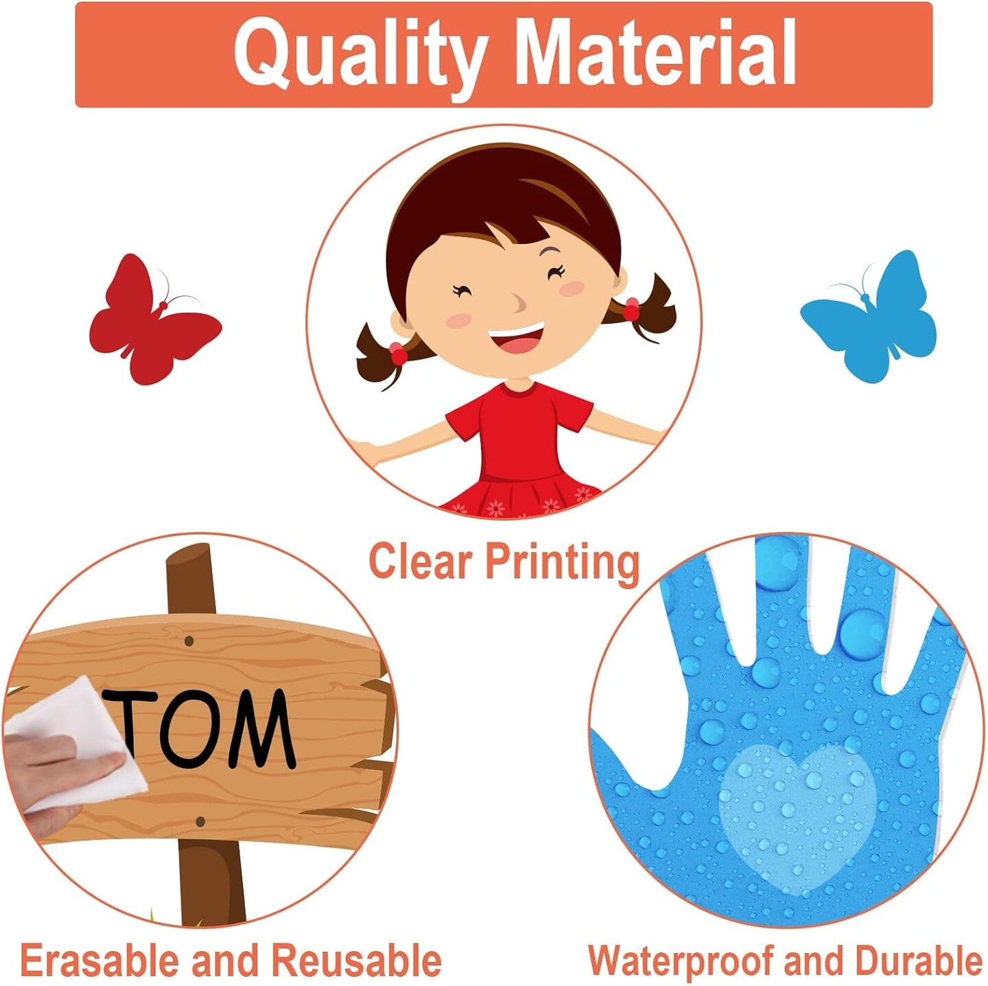 156PCS Classroom Tree Bulletin Board Decorations Set