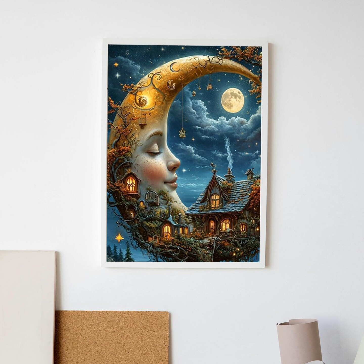 Moon Diamond Painting Kits for Adults Beginners