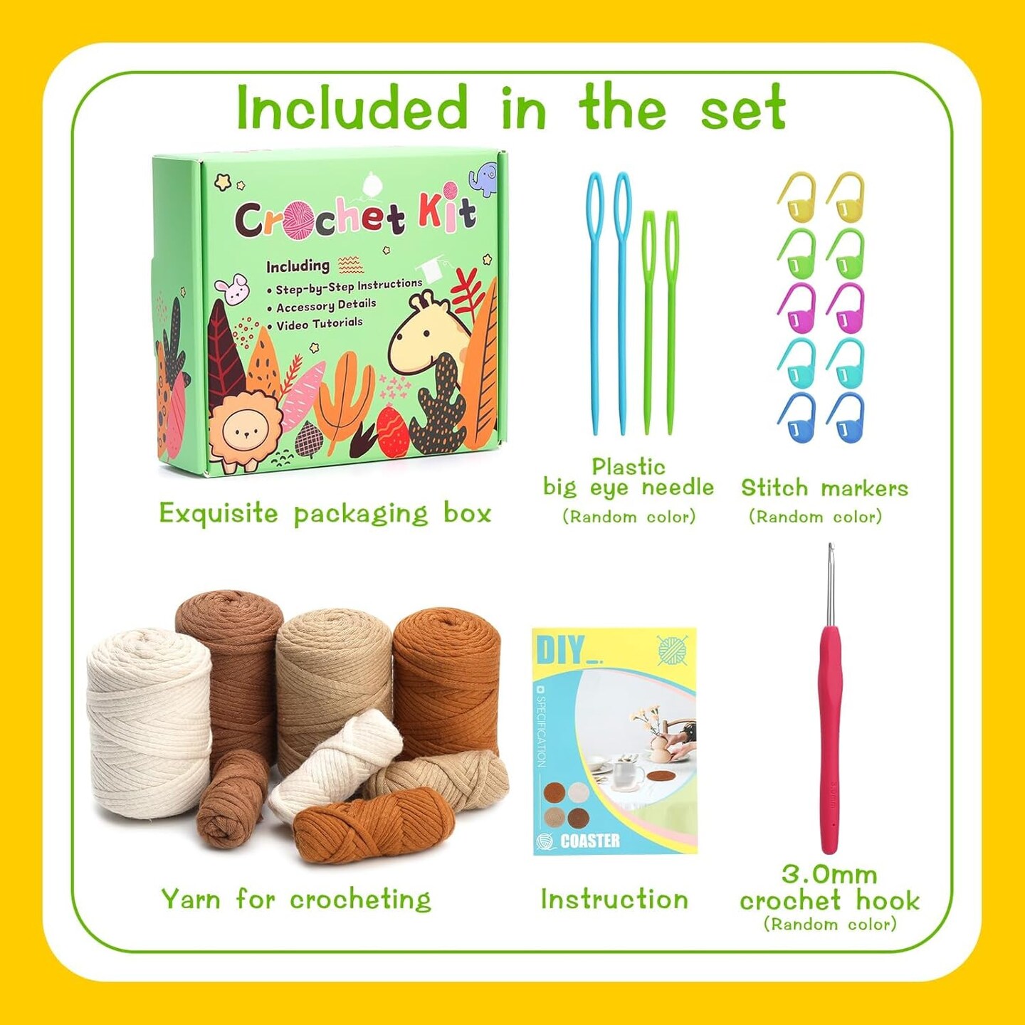 Crochet Kit for Beginners