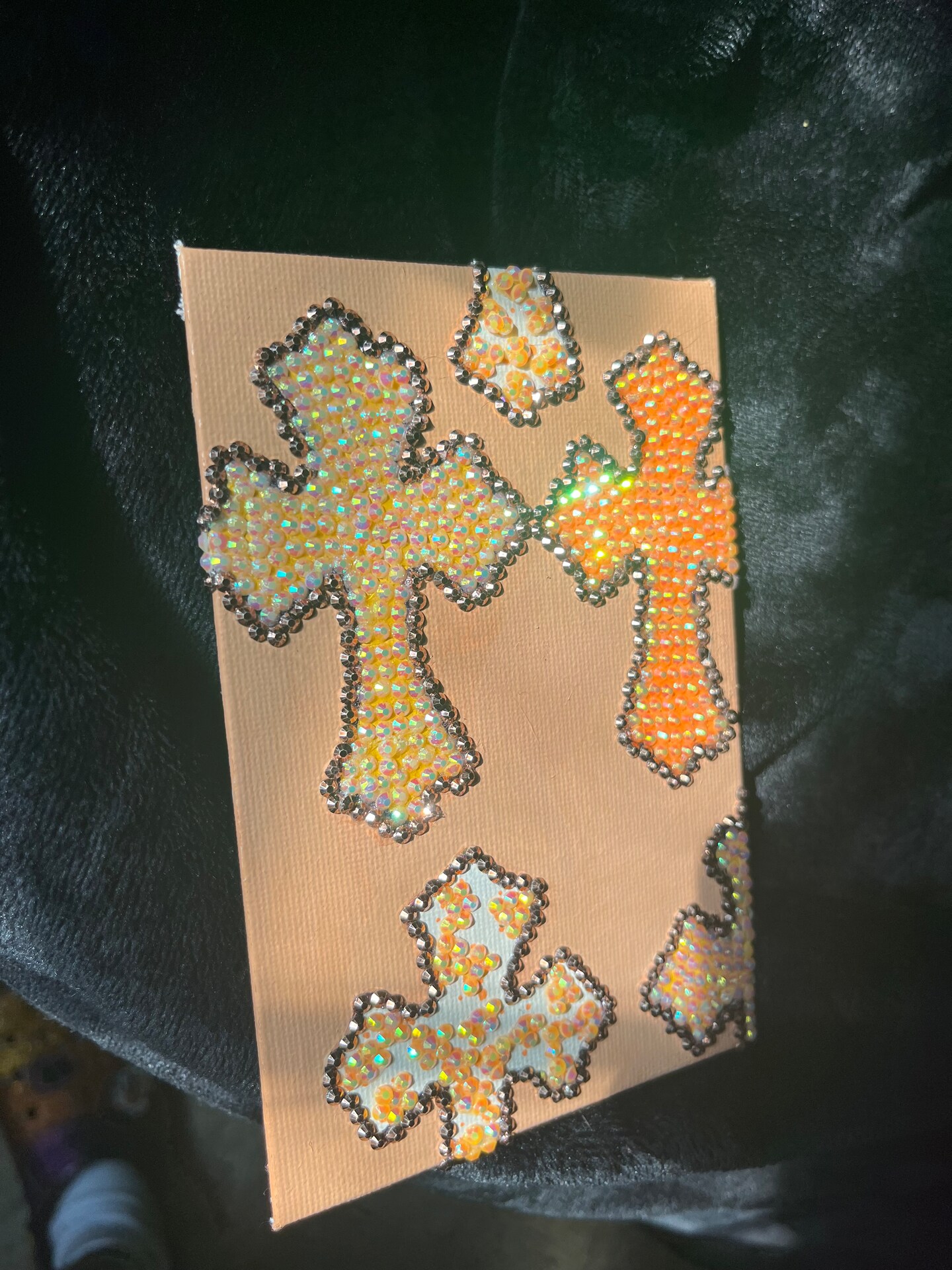 Chrome hearts bedazzled canvas | MakerPlace by Michaels