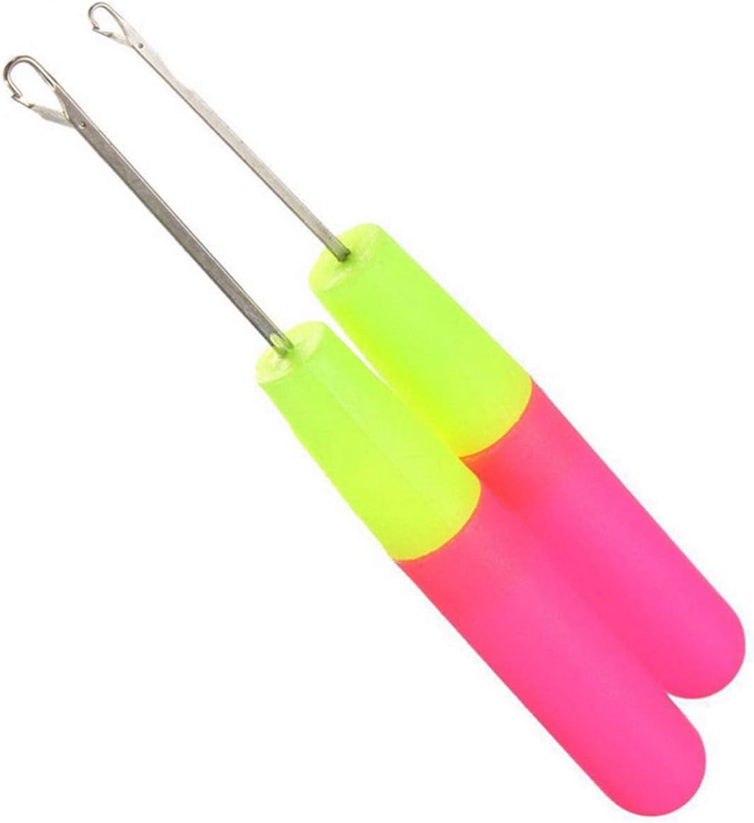 2Pcs Latch Hook Tool Latch Hook Crochet Needle for Micro Braids
