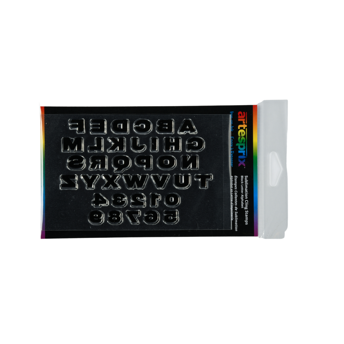 Artesprix Sublimation Stamps - Block Alphabet