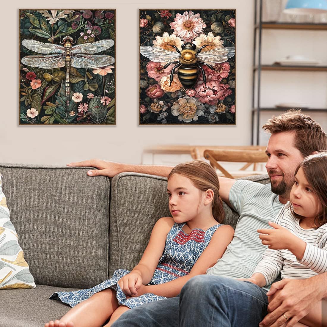 4 Pack Diamond Art Kits for Adults Beginners (4 Pack Diamond Painting-12) 3.94 x 3.94 x 0.39 inches