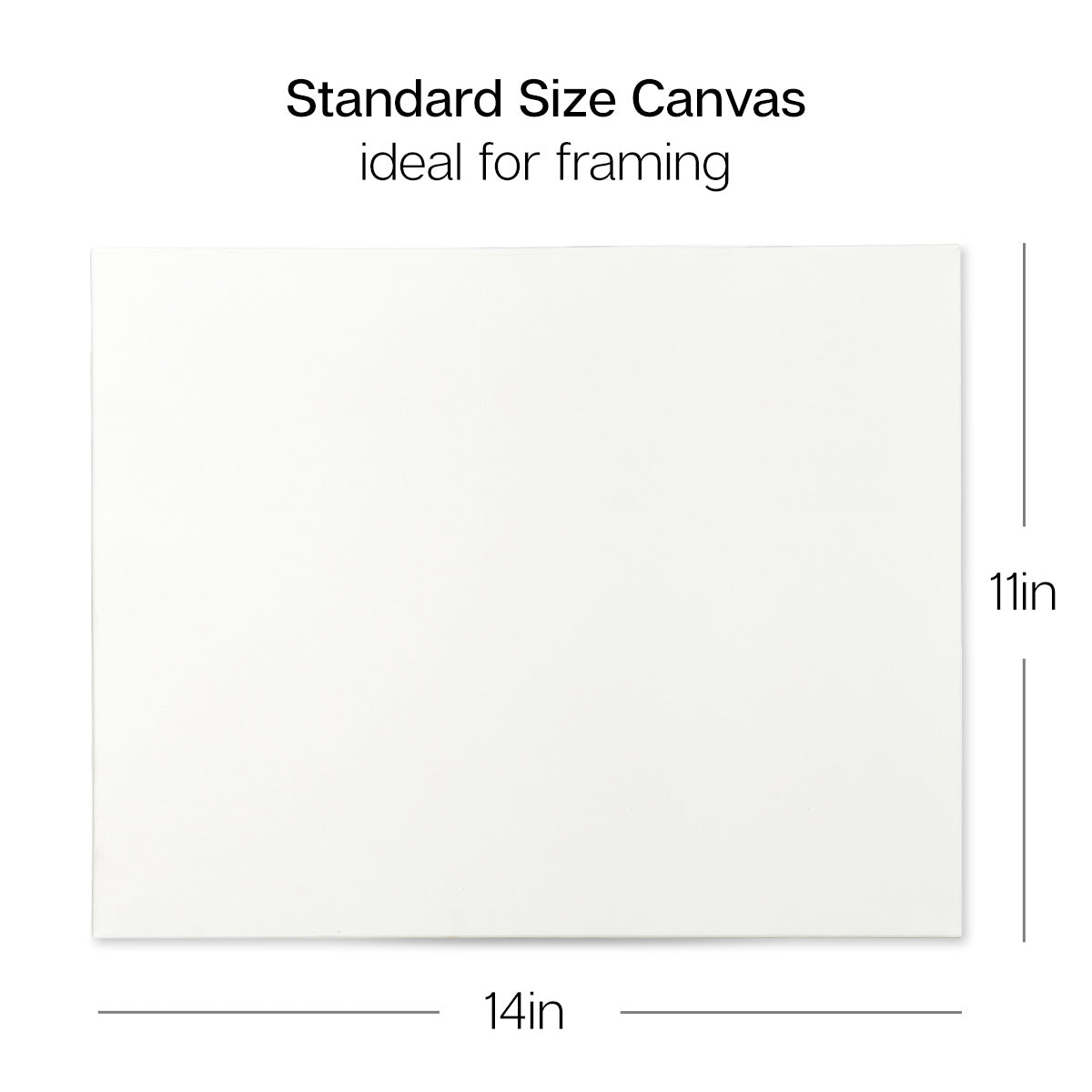 KINGART&#xAE; Stretched Canvas 11&#x22; x 14&#x22;, 8-Pack