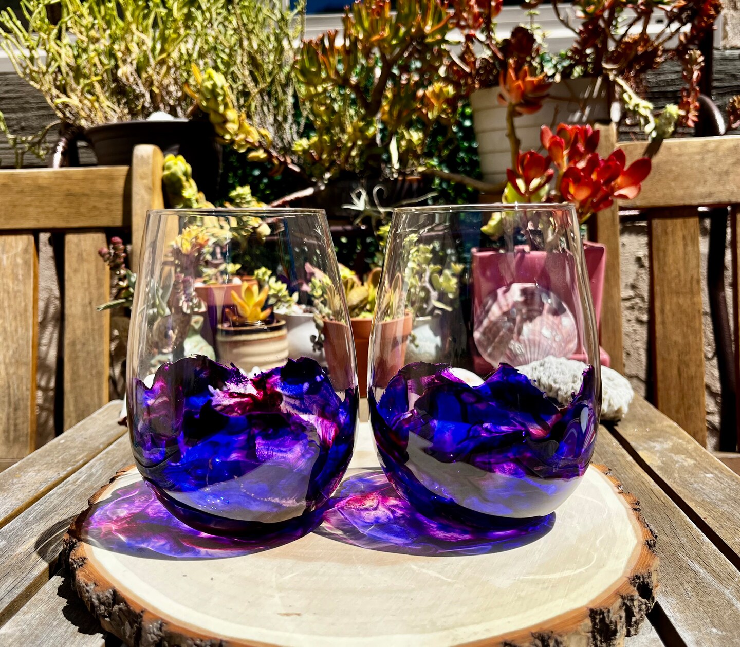 Elegant Handcrafted 20oz Stemless Wine Glasses  Perfect for Any Occasion |  MakerPlace by Michaels