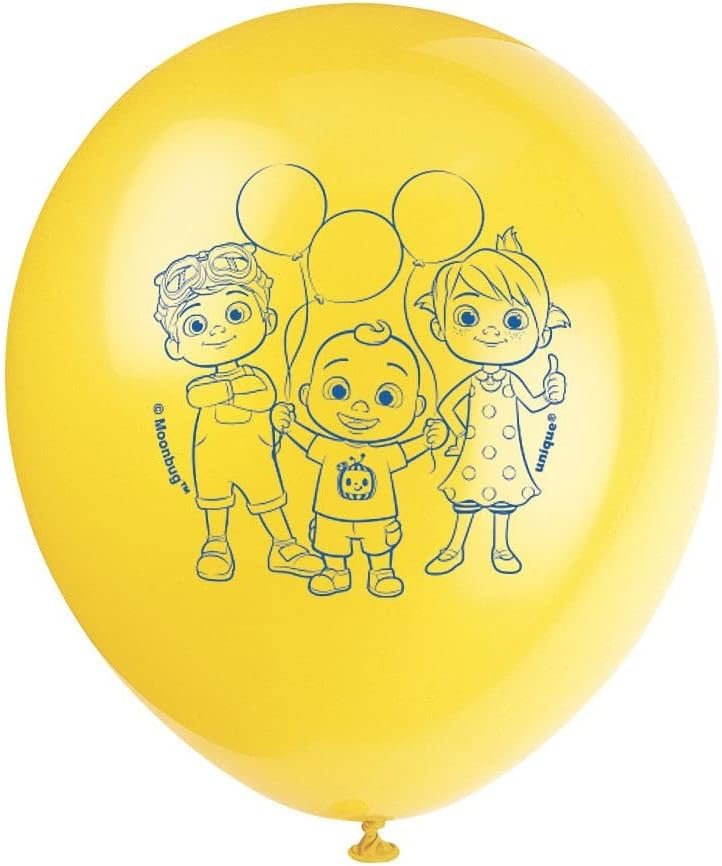 Cocomelon 12&#x22; Latex Balloons - 8ct