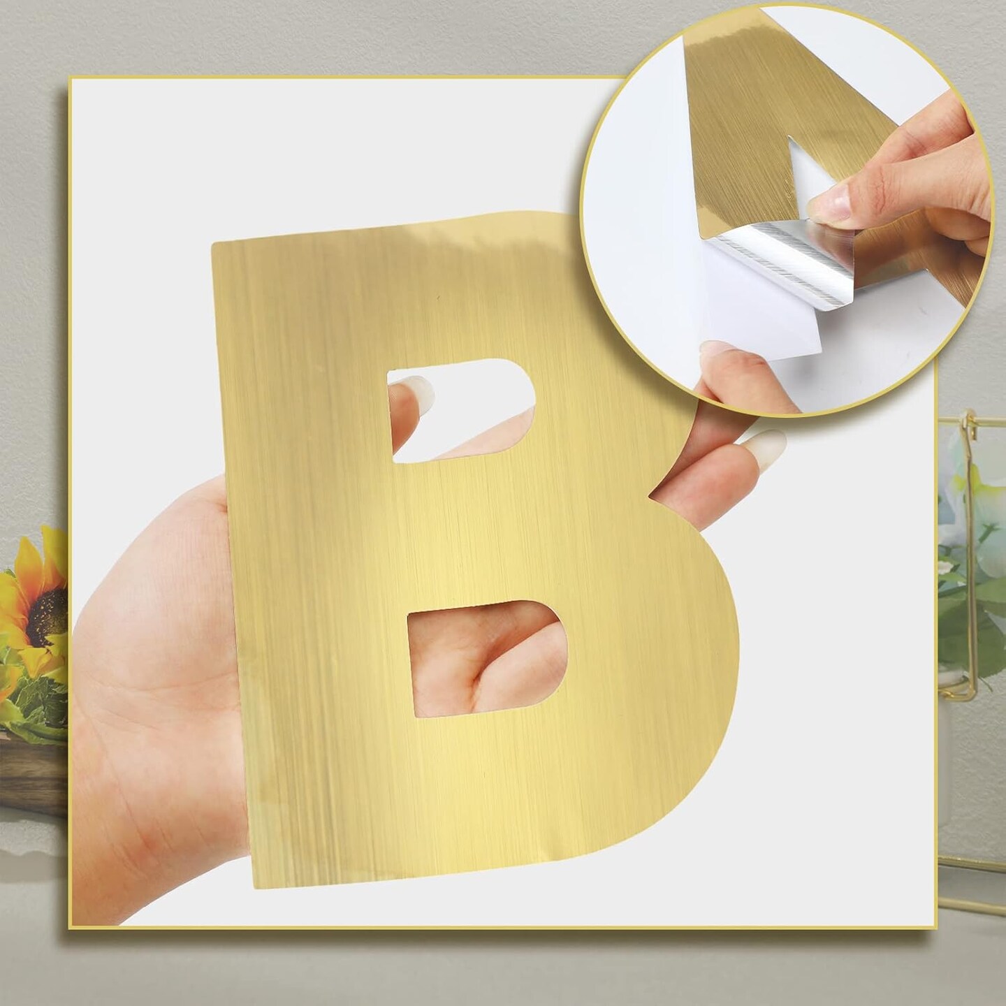 184 Pcs 6 Inch Large Letter Stickers for Party Backdrop
