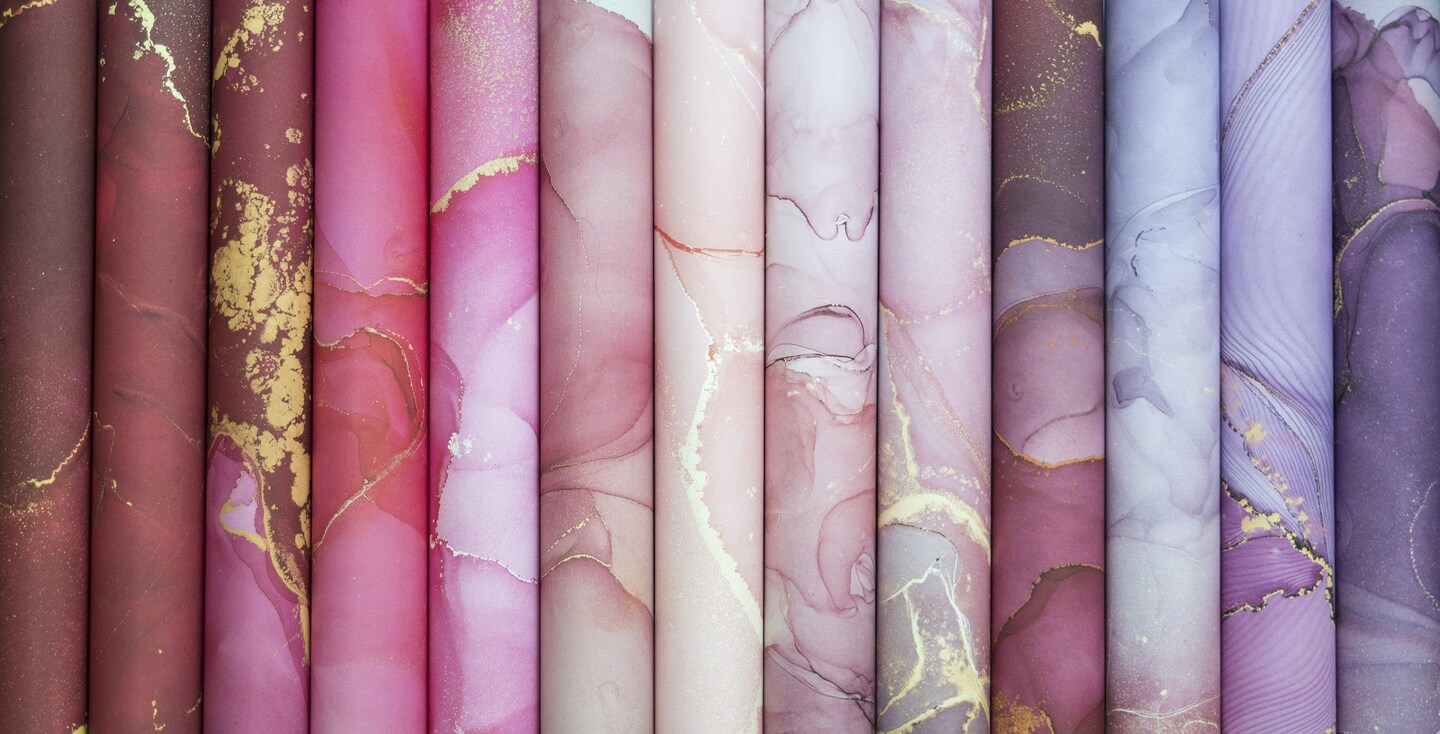 Craft Consortium Double-Sided Paper Pad 6"X6" 40/Pkg-Ink Drops - Rose, 20 Designs