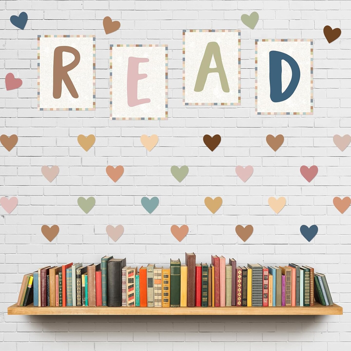 37Pcs Boho Classroom Reading Posters