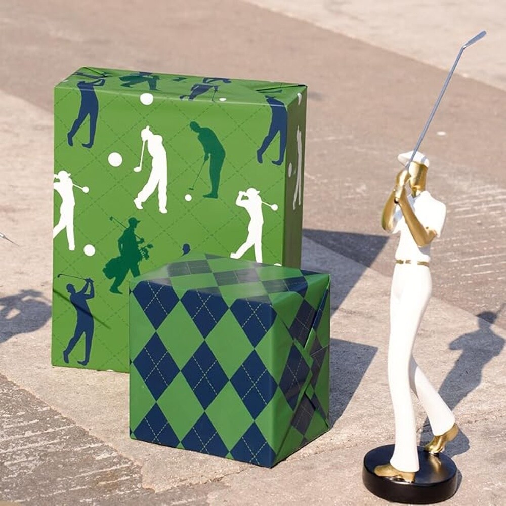 LaRibbons 17&#x22; X 33&#x27; Reversible Wrapping Paper | Mothers Day &#x26; Fathers Day