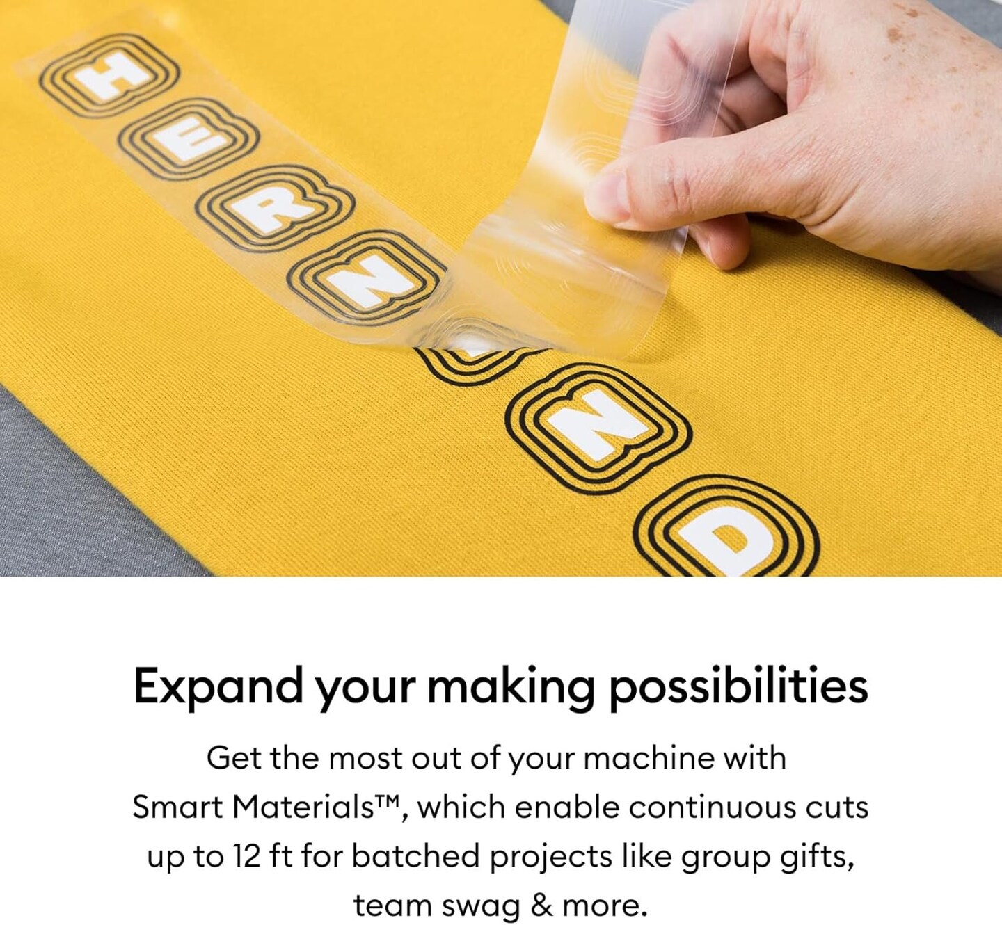 White (13in x 3ft) - HTV Heat Transfer Vinyl - Matless Cutting for Long cuts