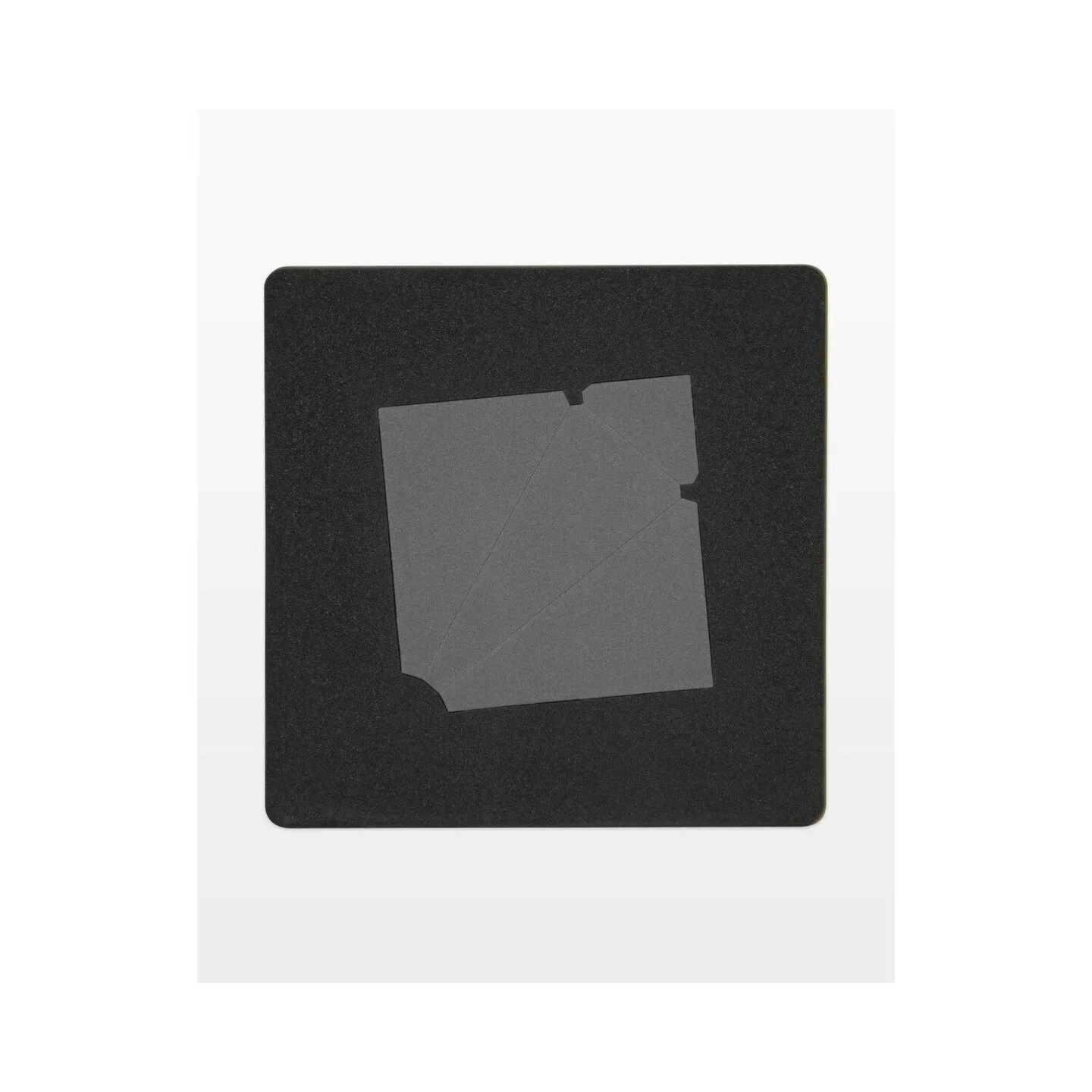 AccuQuilt GO! Crossed Canoes Die 9" Finished – Block on Board Quilting Die, 2-Color Quilt Block