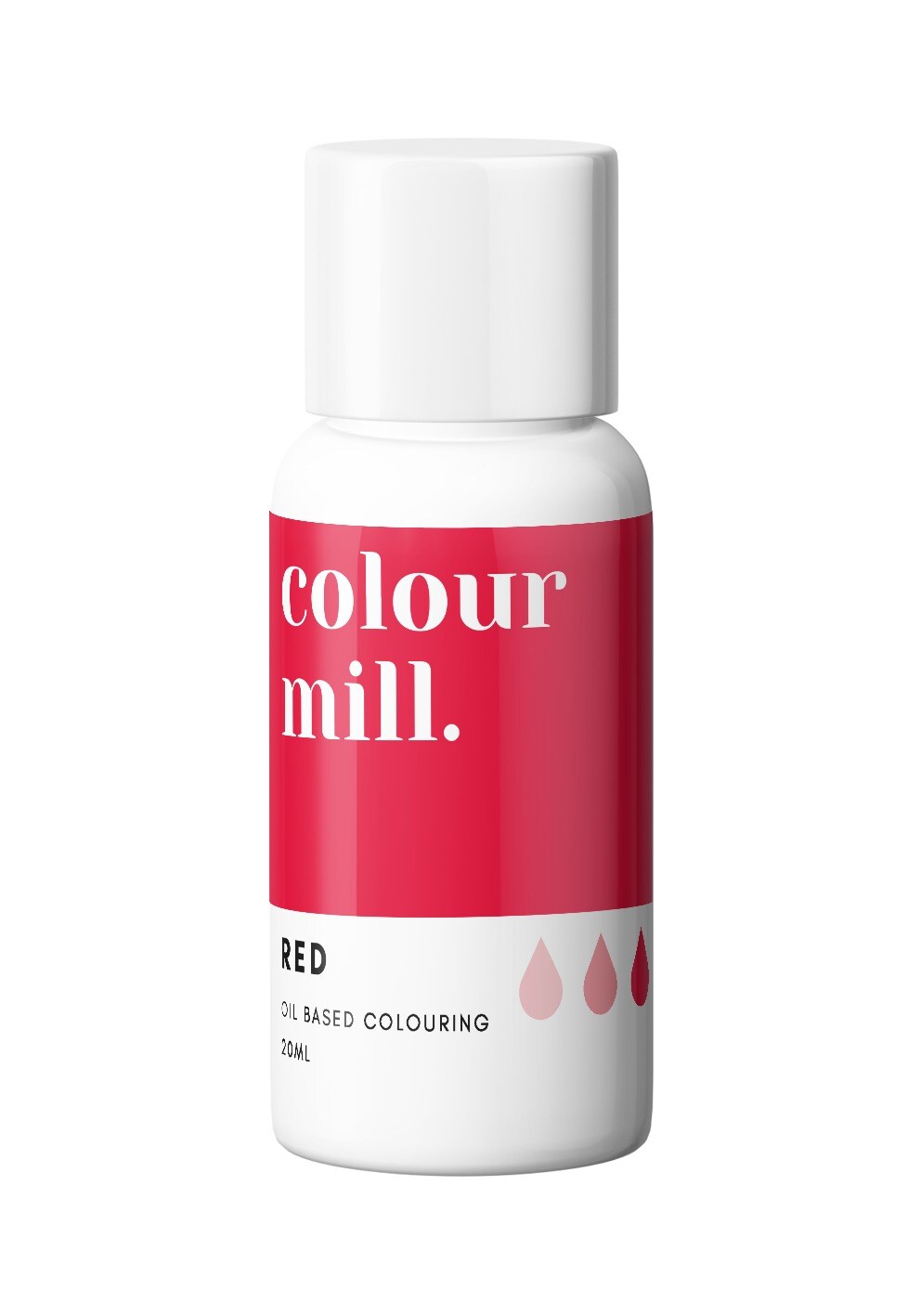20ml Red Oil Based Colouring for Vibrant Buttercream Ganache Fondant Cake Batter and More