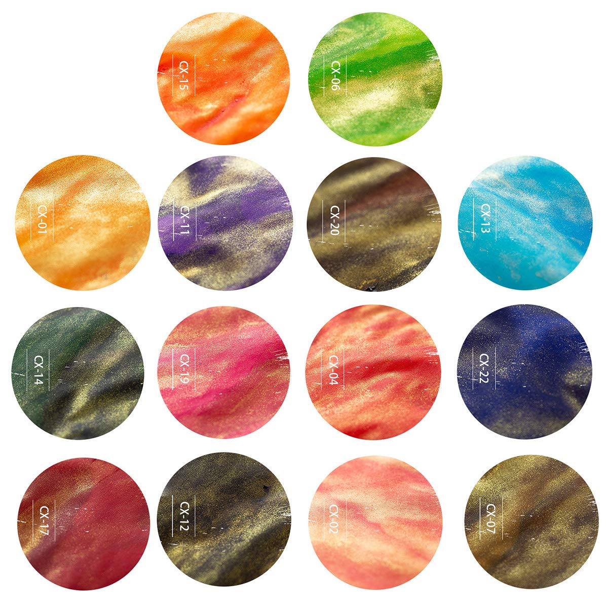 Glass Dip Calligraphy Pen Set, 18-Pieces 14 Color Inks, Pen Holder, Cleaning Cup, 2 Crystal Glass Pens for Art, Writing, Drawing, Signatures, Gift for Kids and Artist