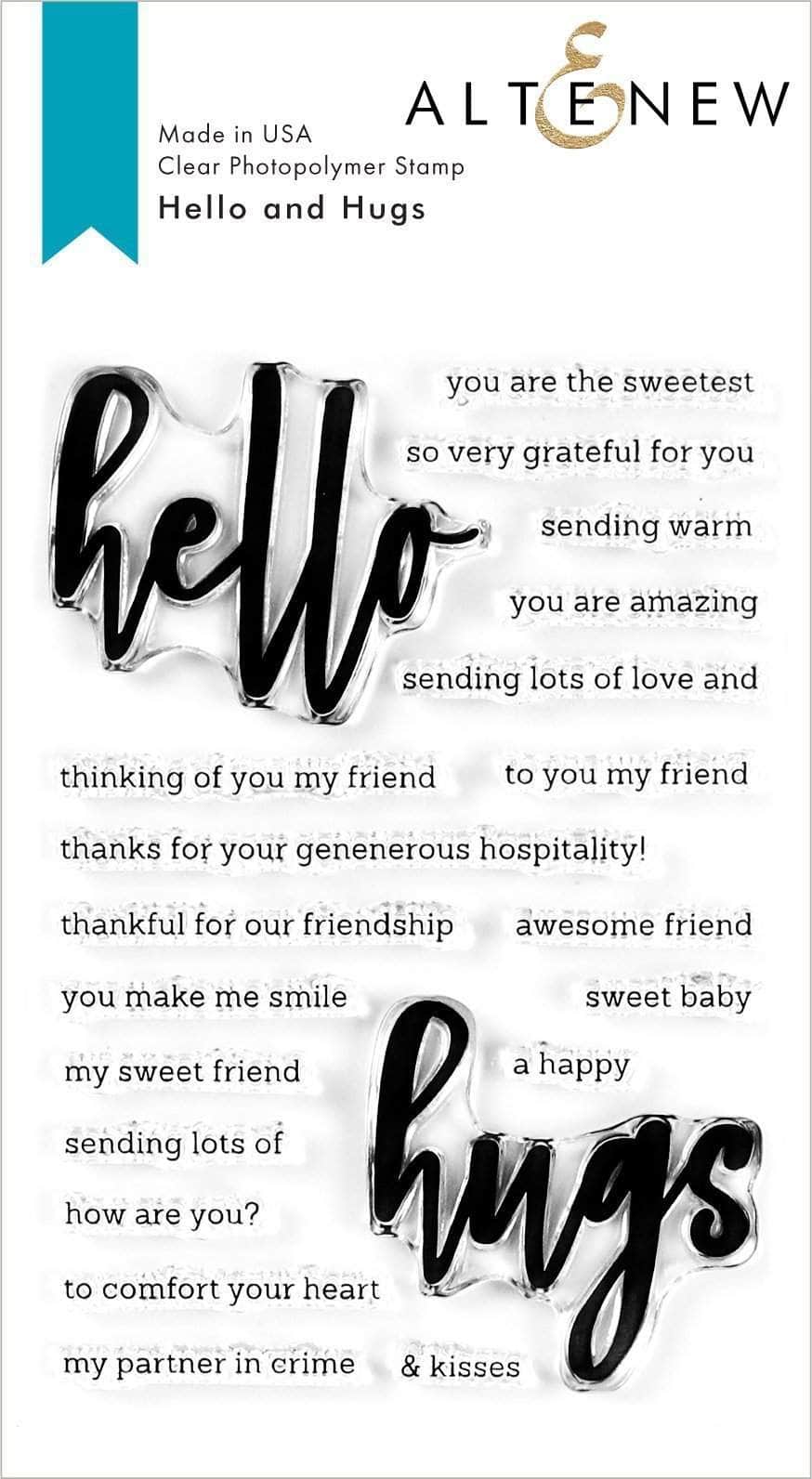 Hello And Hugs