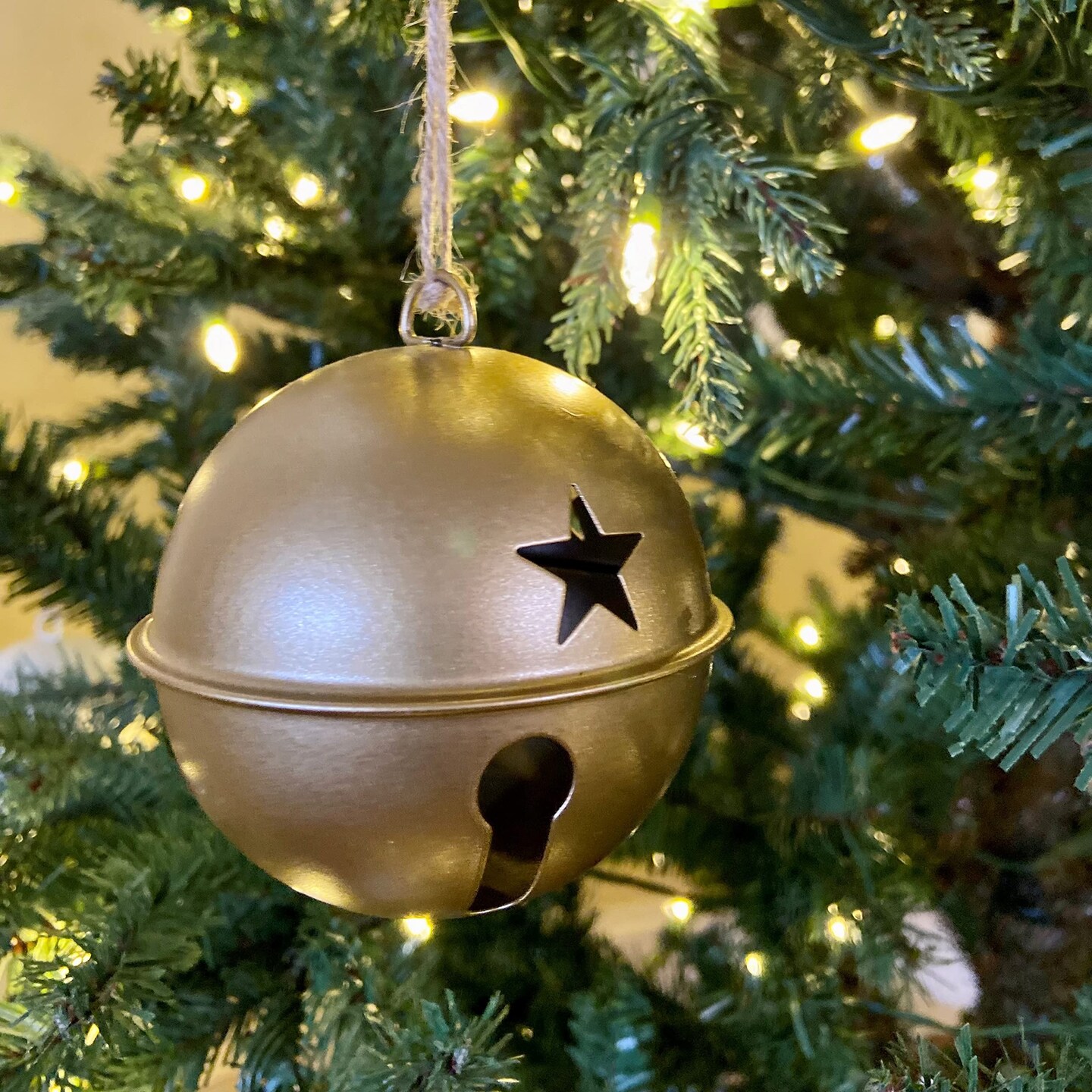 Jingle Bell Ornaments, 3.35-inch Diameter, 6-Pack