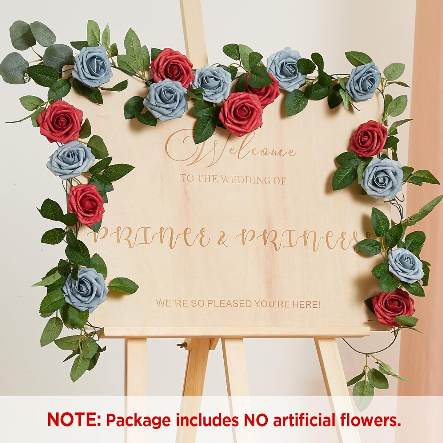 50pcs Artificial Green Leaves Bulk Rose Leaves Artificial Greenery Fake Rose Flower Leaves for Decoration
