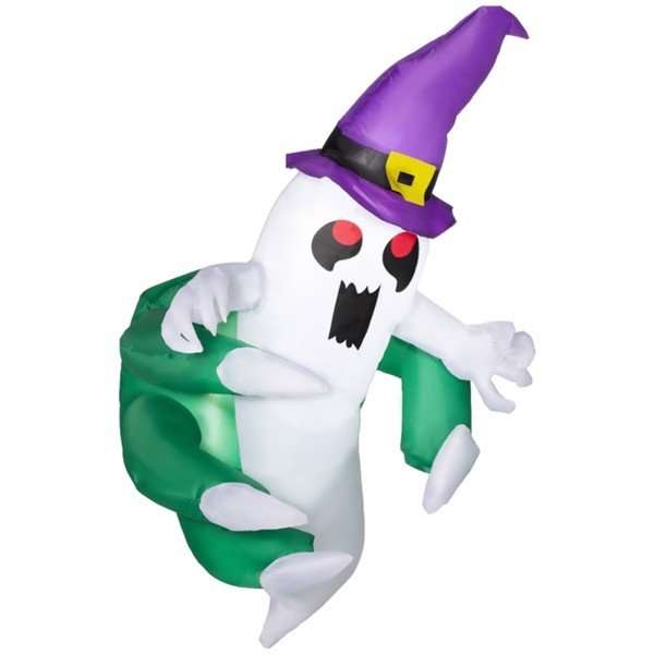 Edge Collections - Multicolor - Halloween Inflatable Ghost - 1 Piece