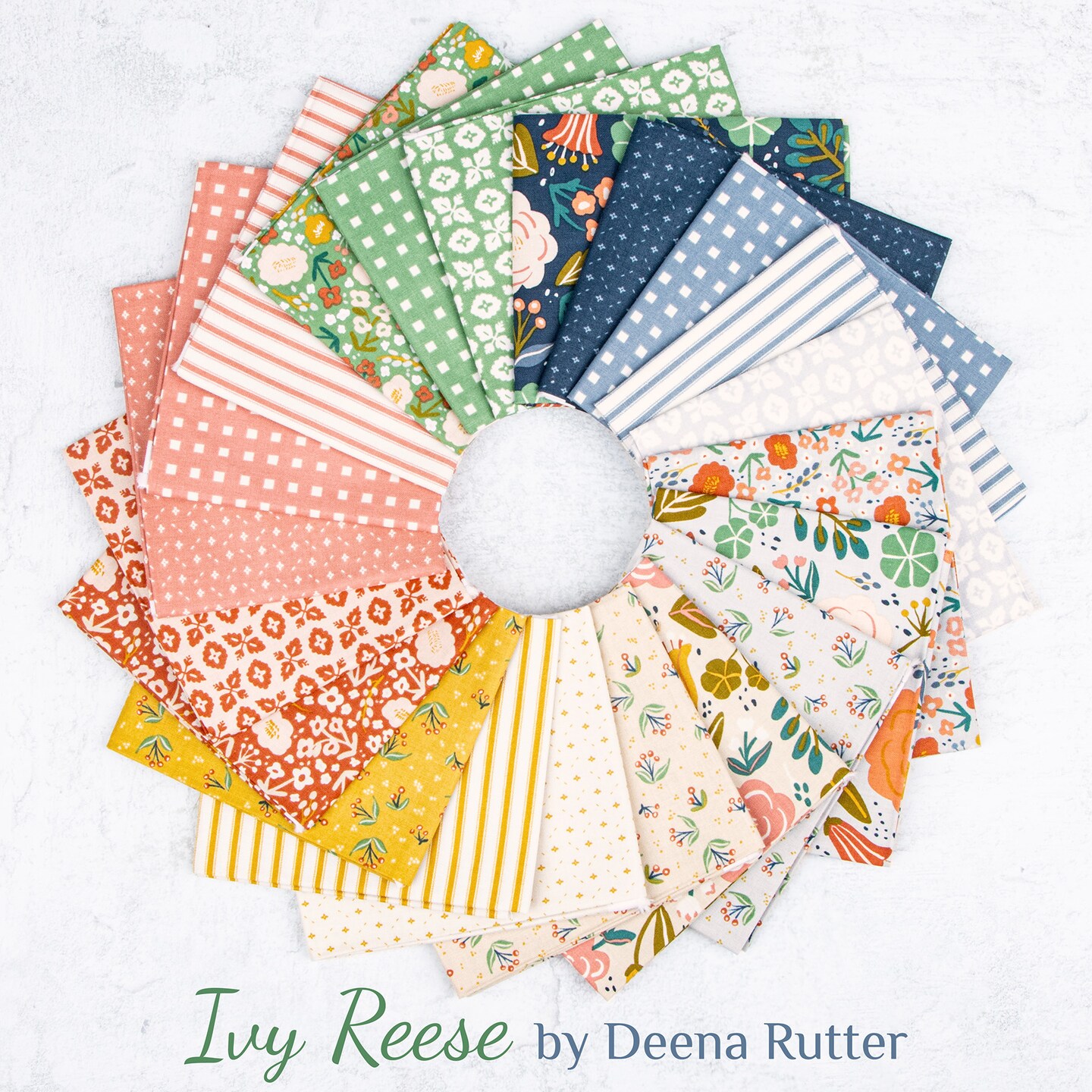 Ivy Reese 10&#x22; Square Pack (Layer Cake / 10&#x22; Stacker) by  for Riley Blake (10-16600-42)