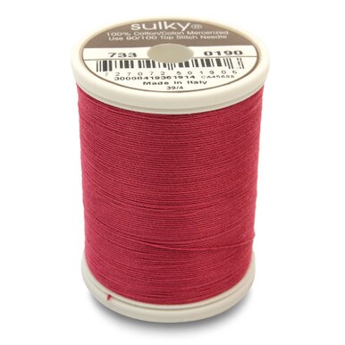 Sulky 30 Wt. Cotton Thread - June Berry - 500 yd. Spool | Michaels