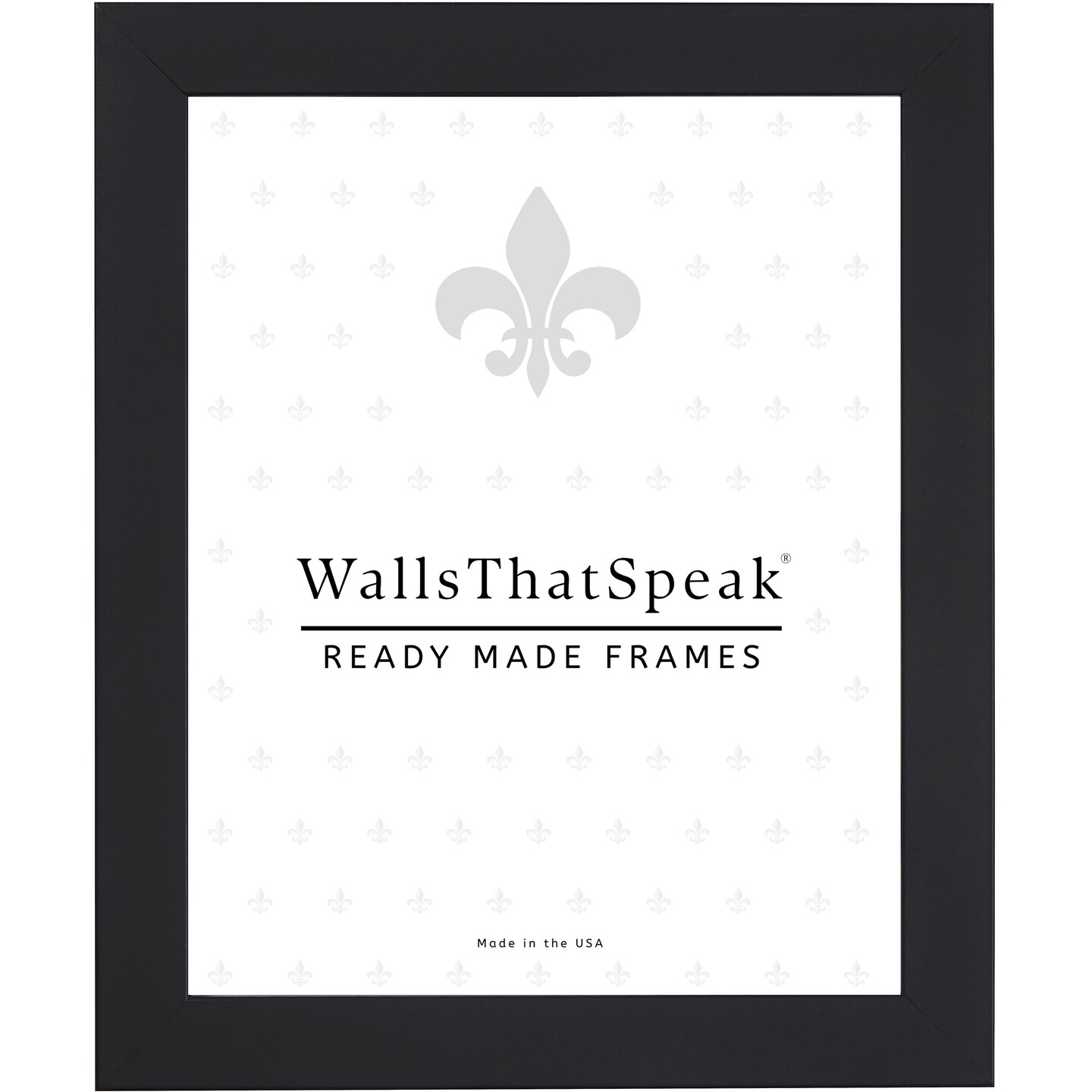 16x24 Picture Frame, Essentials 1 Inch MDF Moulding, Wall Display Frame for Art, Posters, or Photos by wallsthatspeak