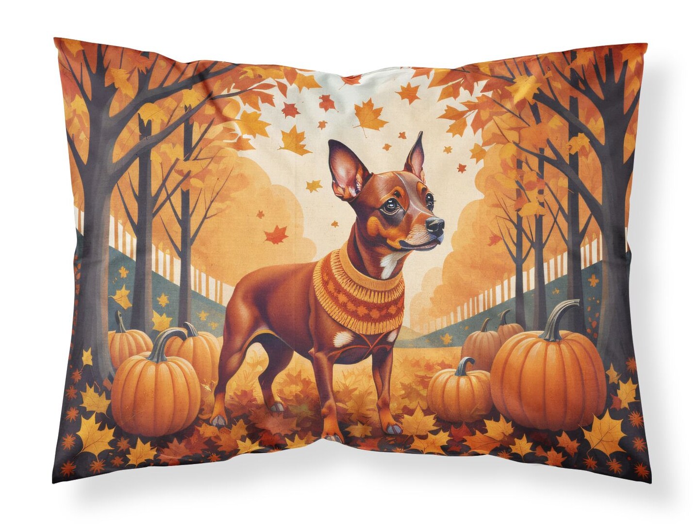 Miniature Pinscher Standard Pillowcase 30 x 20.5 Inches Lightweight Decorative Artwork