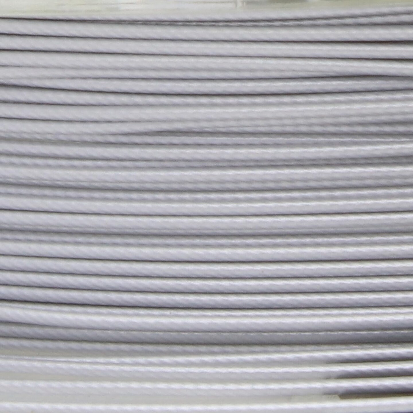 The Beadsmith Flex-Rite 49 Strand Nylon Coated, Stainless-Steel Beading Wire, Jewelry Making Supply (.018 Dia, Pearl Silver - 30 Ft)