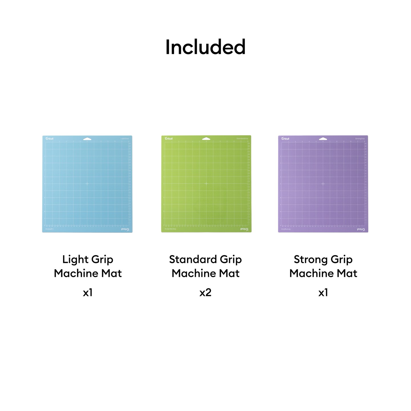 Cricut Machine Mat Variety Pack - 12 in x 12 in (4 ct)