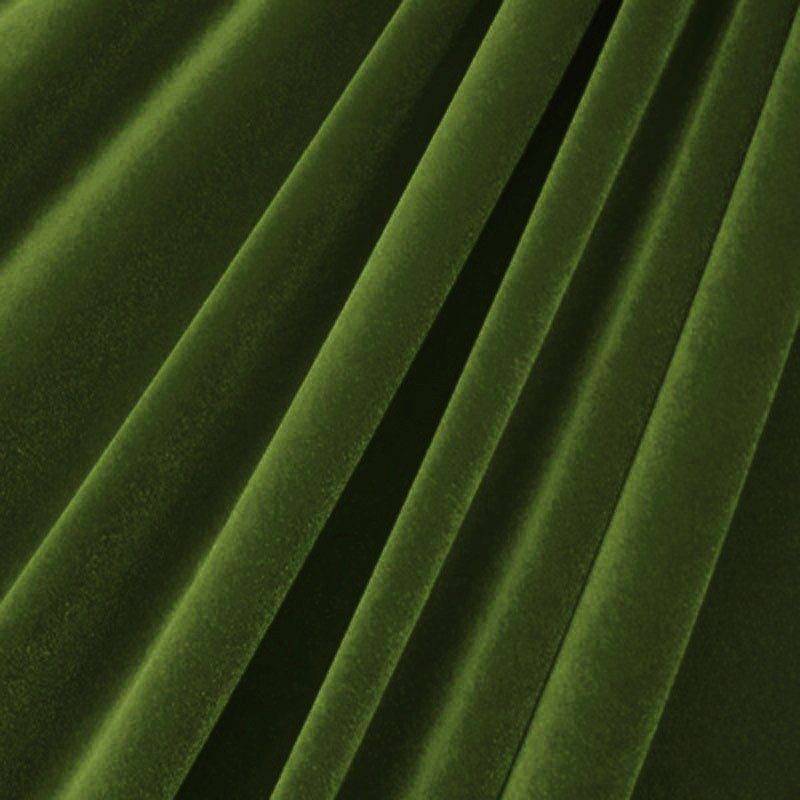 1 Yard Stretch Velvet Fabric Soft Medium Weight Sheen 4-Way Stretch 58/60" Width