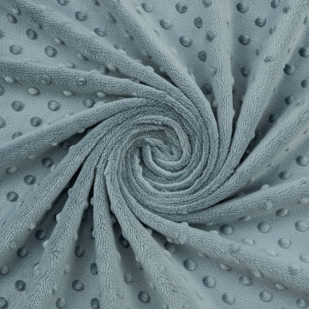 1 Yard Minky Dimple Dot Faux Fur Fabric, 60″ Wide 100% Polyester