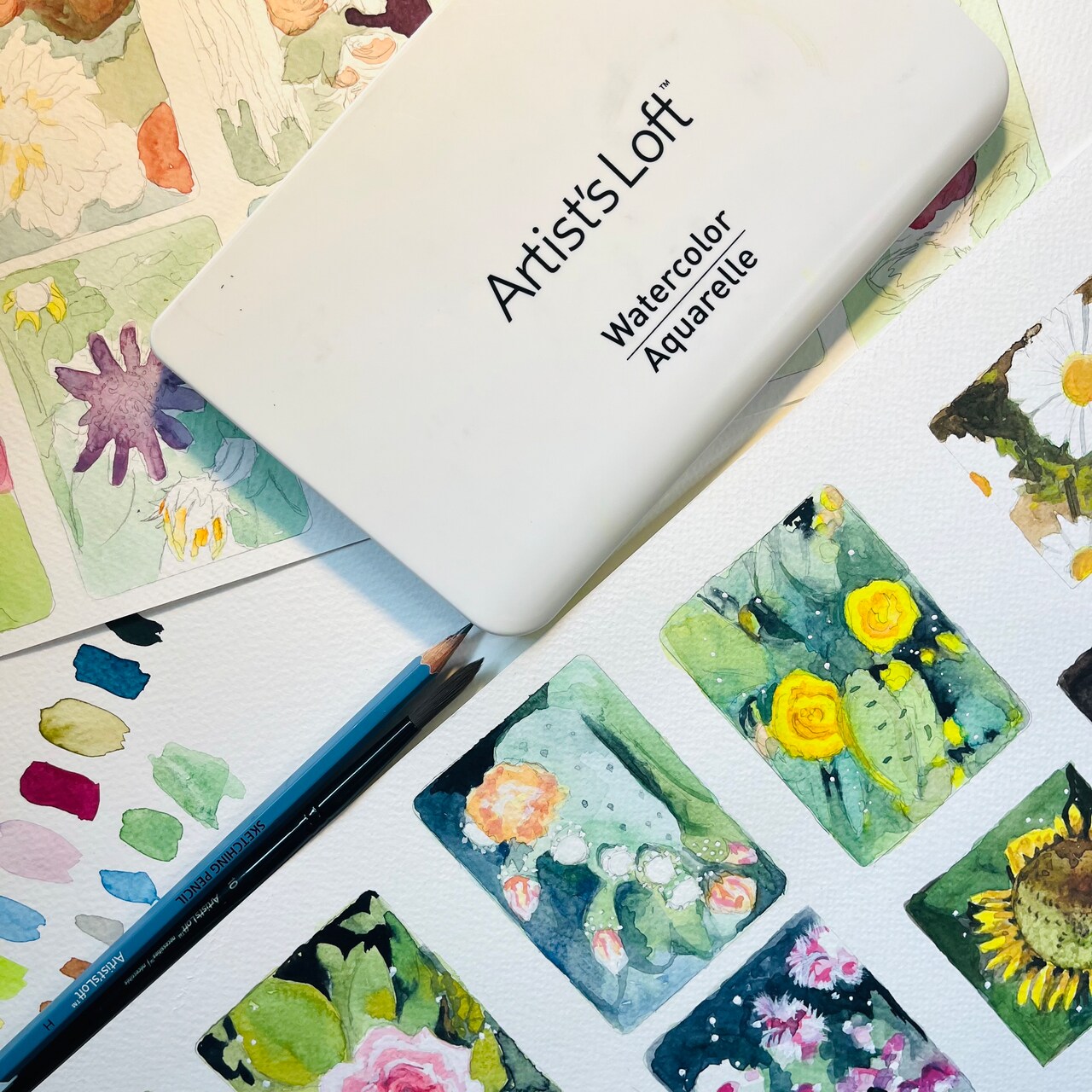 30 Watercolor Flower Studies for Painting Practice, Part II