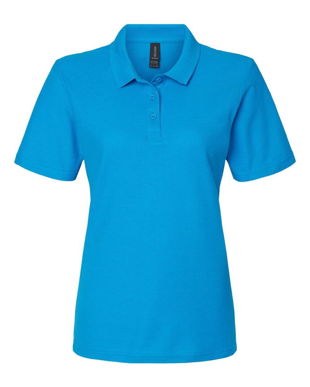 Gildan Softstyle Women’s Pique Short Sleeve Polo T-Shirt for Uniforms, Casual Wear & Embroidery Cotton Polo