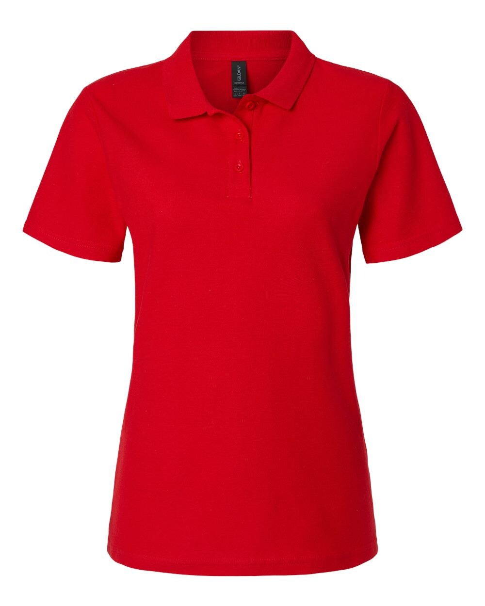 Gildan Softstyle Women’s Pique Short Sleeve Polo T-Shirt for Uniforms, Casual Wear & Embroidery Cotton Polo