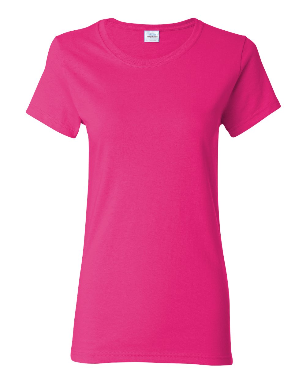 Gildan Women’s Heavy Cotton T-Shirt Durable Blank Canvas Tee for Custom Printing & Everyday Wear