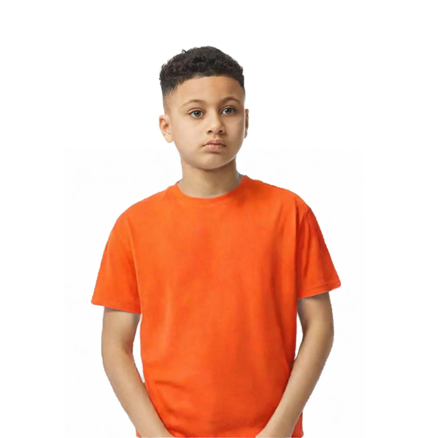 Gildan Youth Softstyle Crewneck Short Sleeve T-Shirt for Casual Wear & Custom Printing Cotton Tee